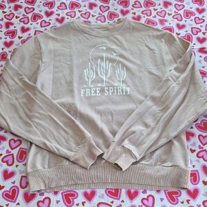 Modern Lux Tan 'Free Spirit' Women's Sweater